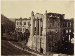 Rievaulx Abbey, das Nordtransept