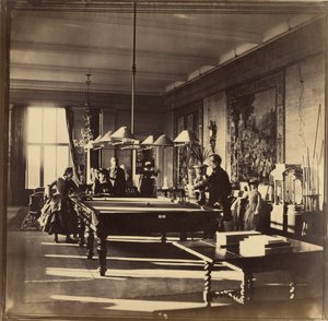 [Das Billardzimmer, Mentmore House] von Roger Fenton