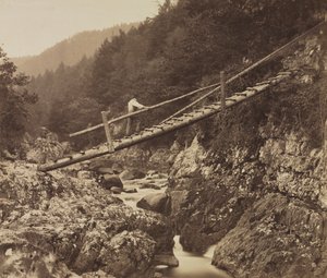 Die Miners Bridge, am Llugwy, Nordwales von Roger Fenton