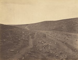 Das Tal des Todesschattens von Roger Fenton