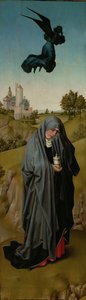Heilige Maria Magdalena Das Kreuzigungstriptychon, ca. 1440 von Rogier van der Weyden