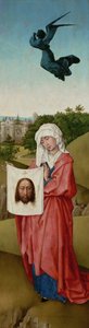 Heilige Veronika Das Kreuzigungstriptychon, ca. 1440
