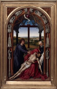 Der Altar Unserer Lieben Frau Miraflores, um 1440 von Rogier van der Weyden