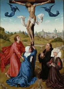 Die Kreuzigung, Triptychon der Kreuzigung, ca. 1440 von Rogier van der Weyden