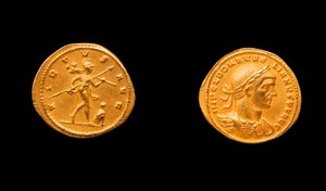 Aurelianische Münze, 270-275 n. Chr. (Gold)