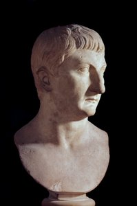 Büste von Drusus dem Jüngeren, Sohn des römischen Kaisers Tiberius