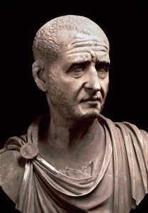 Büste des Kaisers Decius (Marmorskulptur, 3. Jahrhundert) von Roman