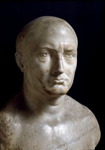 Büste von Scipio dem Afrikaner (Marmorskulptur)
