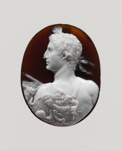Kameo-Porträt des Kaisers Augustus, ca. 41-54 n. Chr.