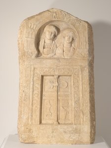 Grabstele des Priesters Dionysios und seiner Frau Tertia, ca. 240-260