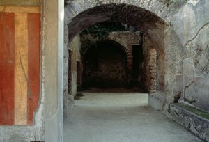 Blick auf die Villa der Mysterien, Pompeji (UNESCO-Welterbeliste)