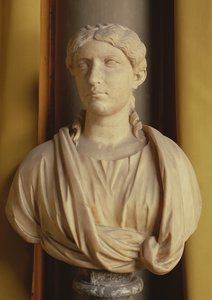 Kopf der Agrippina, der ehemaligen Frau von Germanicus von Roman