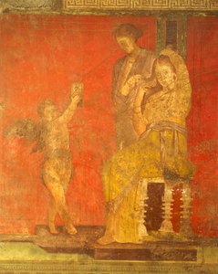 Einweihungsriten des Dionysoskults, Fresko aus der Villa Dei Mysteri