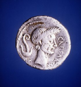 Julius Caesar - Römische Münze von Roman