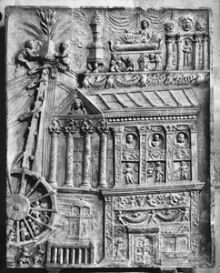 Relief, das eine Winde darstellt, spätes 1. Jahrhundert n. Chr.