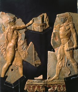 Relief aus dem Bereich des Apollo-Tempels, Palatin-Hügel, Rom