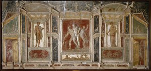 Römische Kunst: Dionysische Gruppe. 1. Jahrhundert. Aus Pompeji