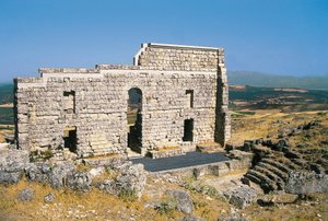Ruinen des römischen Theaters, Acinipo, Ronda, Spanien