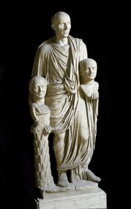 Statue Barberini: Patrizier mit den Büsten zweier Vorfahren von Roman