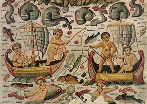 Der Triumph von Neptun und Amphitrite (Detail)