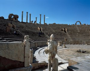 Ansicht des Theaters von Roman