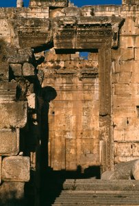 Tempel des Bacchus (Detail)