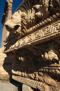 Tempel des Jupiter, das Gebälk, Hochimperialzeit (27 v. Chr.-395 n. Chr.) von Roman Imperial Period