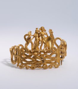 Armband mit Agathodaimon, Isis-Tyche, Aphrodite und Terenouthis