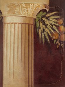 Wandmalereifragment aus dem Peristyl einer Villa in Boscoreale, ca. 50-40 v. Chr.