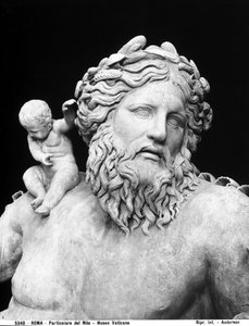 Allegorie des Nils (Detail) von Roman Roman
