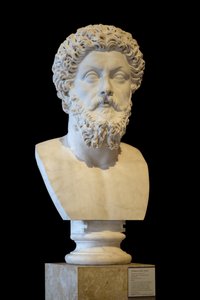 Büste des römischen Kaisers Mark Aurel von Roman Roman