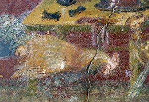 Fresko, Haus der Vettii, Pompeji (UNESCO-Welterbeliste) von Roman Roman