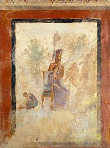 Fresko, das Ares und Aphrodite darstellt, aus dem Haus der Bestraften Liebe, Pompeji (UNESCO-Welterbeliste) von Roman Roman
