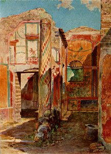 Innenraum eines Hauses in Pompeji