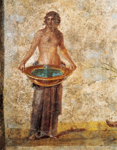 Römische Zivilisation - Frau mit einem Wassereimer, aus Pompeji von Roman Roman