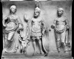 Venus, Mars und Divus Julius von Roman Roman