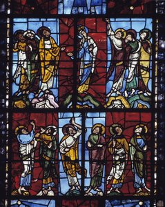 Himmelfahrt (Buntglas) von Romanesque
