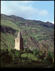 Glockenturm der Kirche