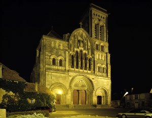 Kathedrale von Vézelay (Yonne 89) von Romanesque