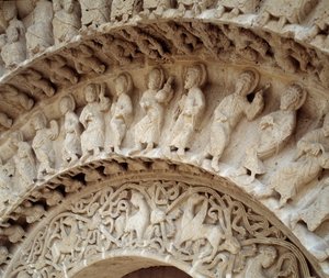 (Detail) der Skulpturen des Südportals