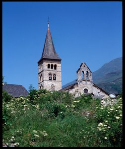 Ansicht der Kirche von St. Mary, Arties