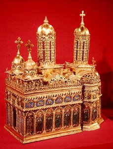 Kivotion, aus dem Hurezi-Kloster, Vilcea County, 1691-92