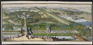 Der Park von Enghien, Illustration aus 