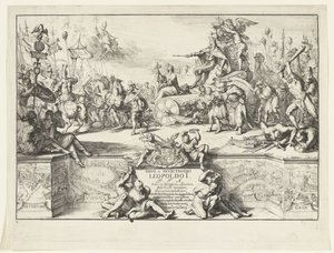 Allegorie auf die Siege von Leopold I von Romeyn de Hooghe