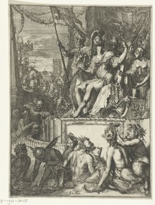 Allegorische Darstellung des (See-)Handels von Romeyn de Hooghe