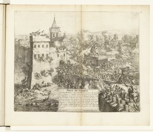 Einnahme von Corbeil, 1590 von Romeyn de Hooghe