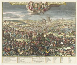 Schlacht bei Höchstädt, 1704 von Romeyn de Hooghe