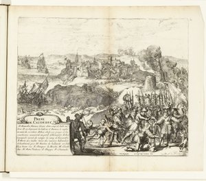 Verovering van Caudebec, 1592 von Romeyn de Hooghe