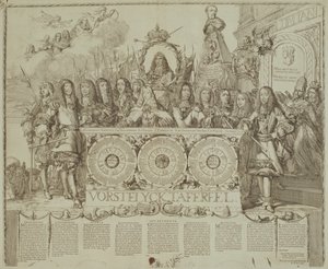 Vorstelyck Tafereel, ca. 1676 von Romeyn de Hooghe