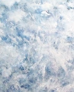 Gefrorene blaue Textur von Ron Halfant